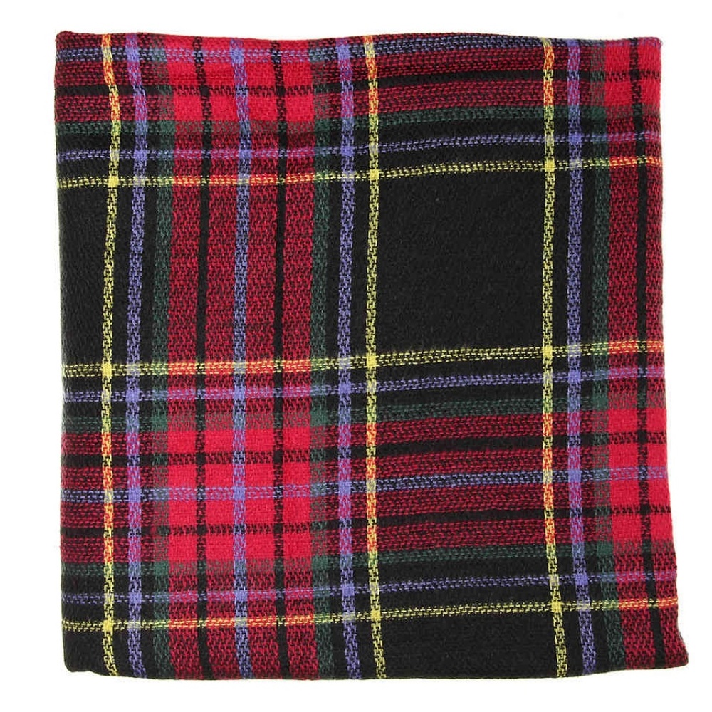 Kelly & Katie Plaid Blanket Scarf - Picture 2 of 6